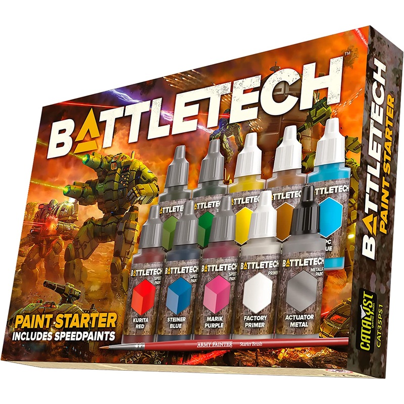 BattleTech: Paint Starter (Includes Speedpaints)