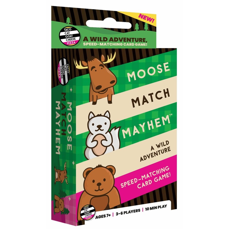 Moose Match Mayhem | A wild adventure speed-matching card game!