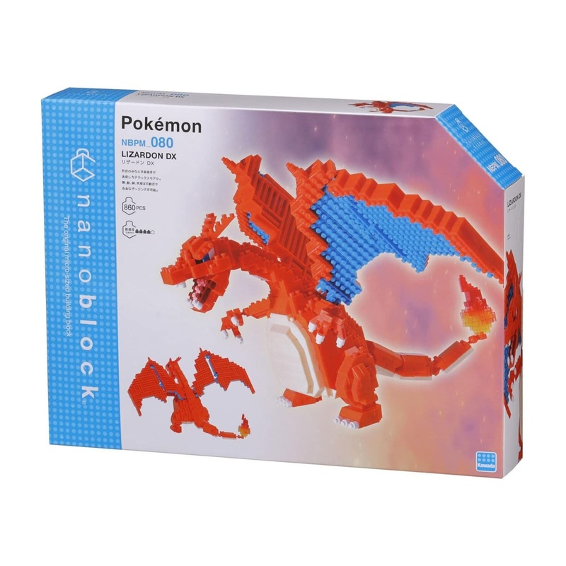 Nanoblock Pokemon Deluxe Charizard Building Kit