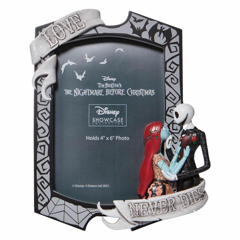 Nightmare Before Christmas Jack & Sally Picture Frame