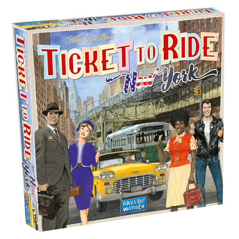 Ticket to Ride: New York Board Game | Train Route-Building Strategy Game