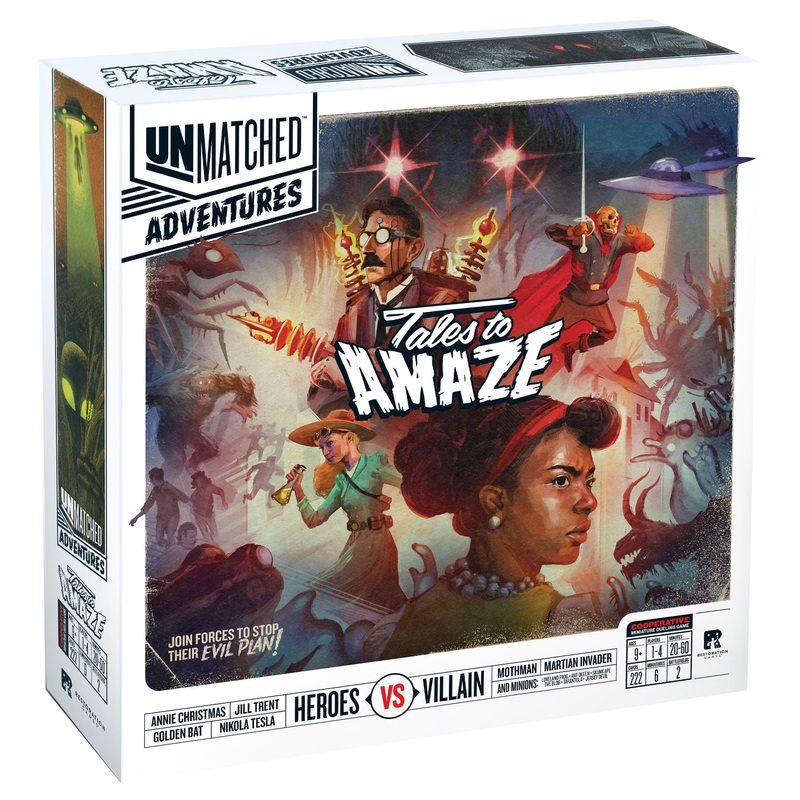 Unmatched Adventures: Tales to Amaze | Cooperative Strategy Fighting Game