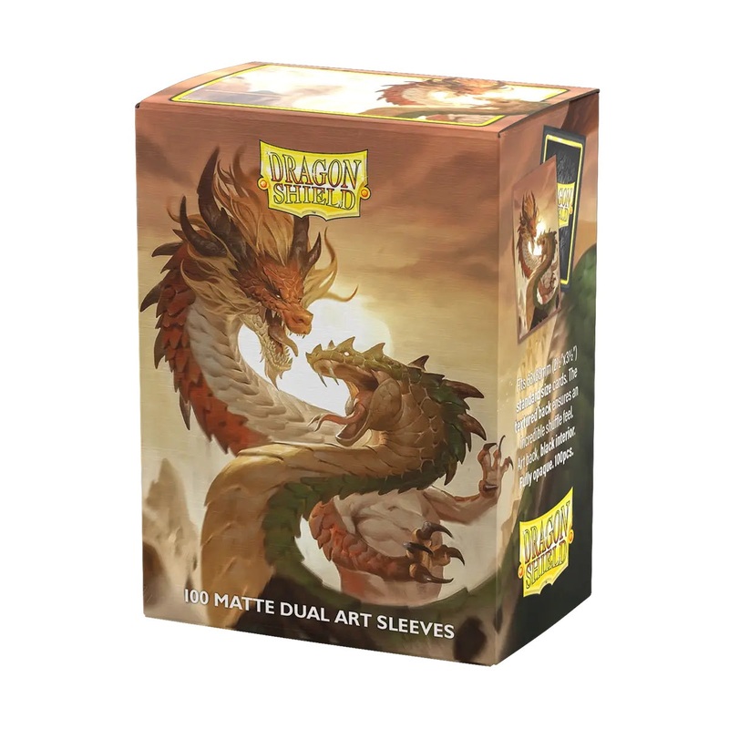 Wood Snake 2025 Matte Dual Art Sleeves, Standard Size, 100ct