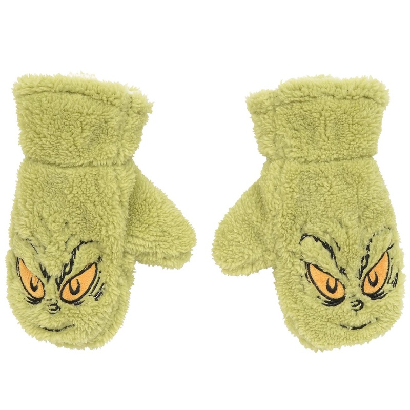 Dr. Seuss The Grinch Snowpinions Kids Mittens