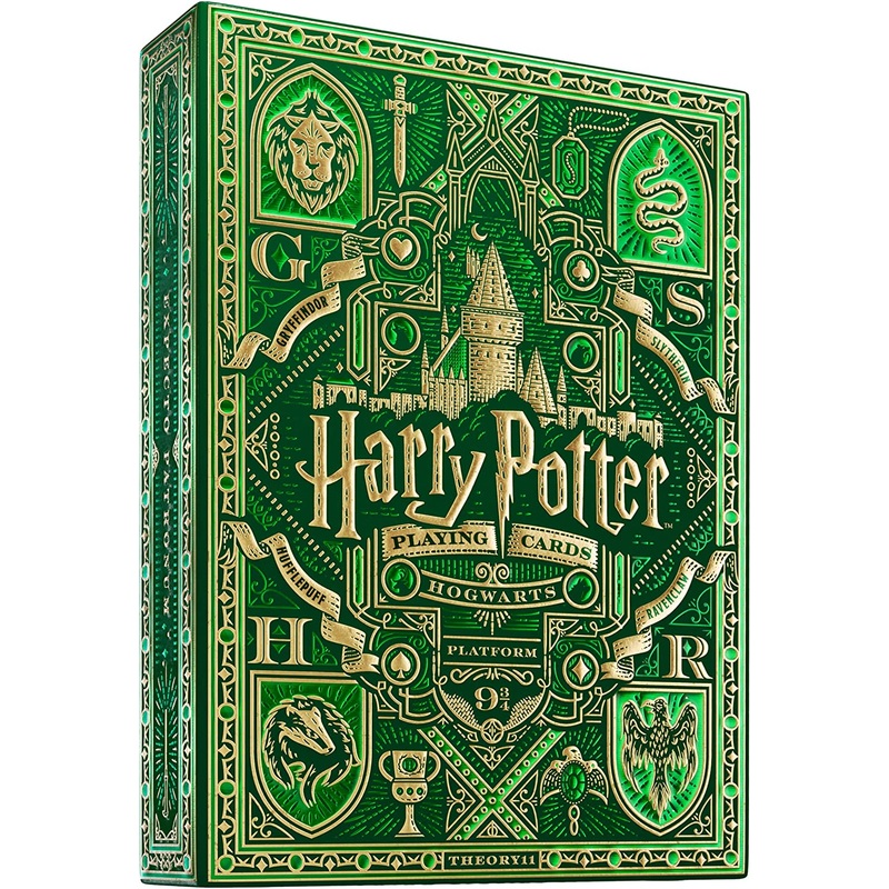 Harry Potter Playing Cards, Slytherin (Green)