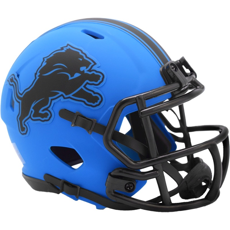 Riddell Detroit Lions Rave Alternate Mini Speed Helmet