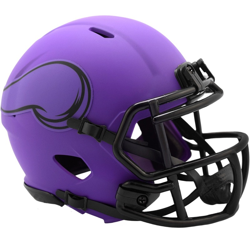 Riddell Minnesota Vikings Rave Alternate Mini Speed Helmet