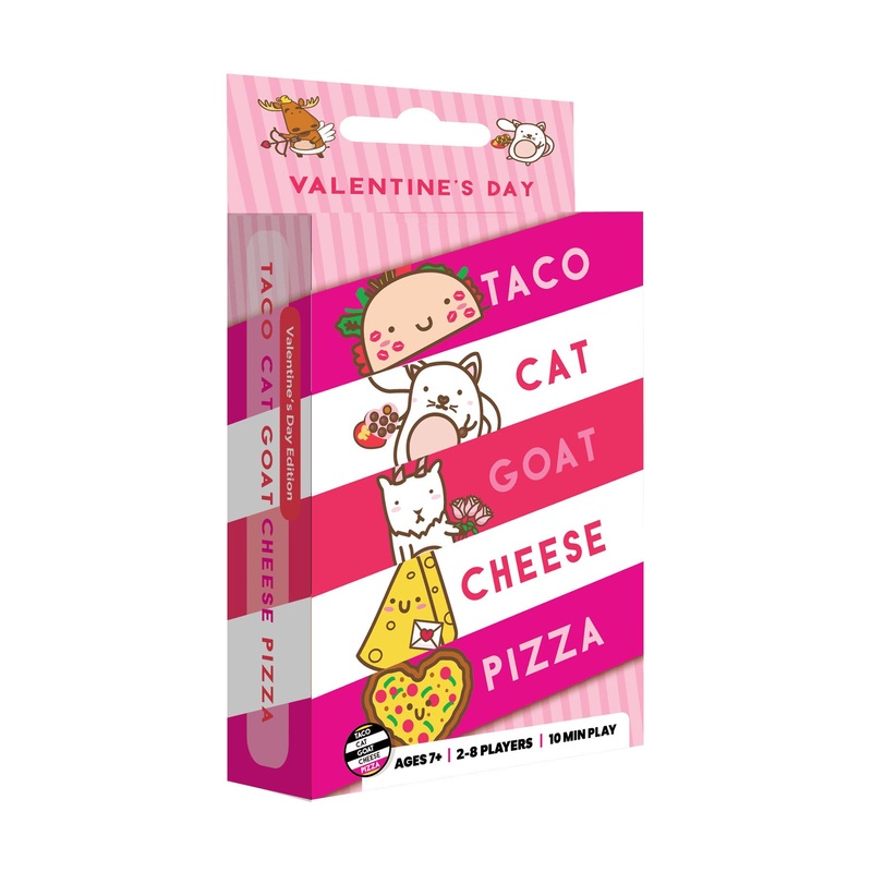 Taco Cat Goat Cheese Pizza Valentine's Day Edition