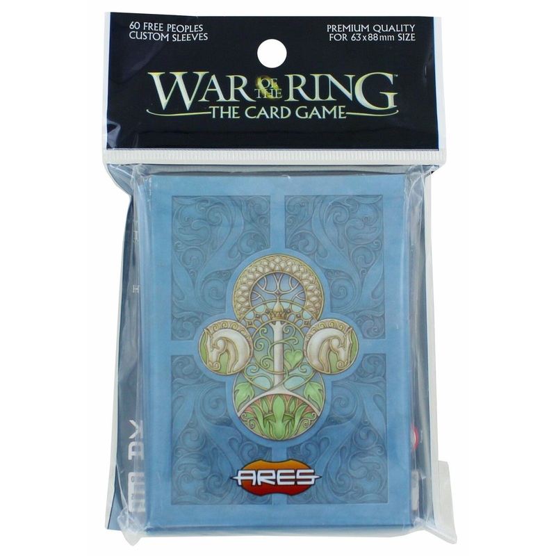 War of the Ring The Card Game: Free Peoples Custom Sleeves (60ct)