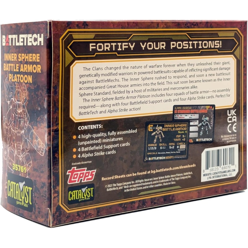 BattleTech: Inner Sphere Battle Armor Platoon