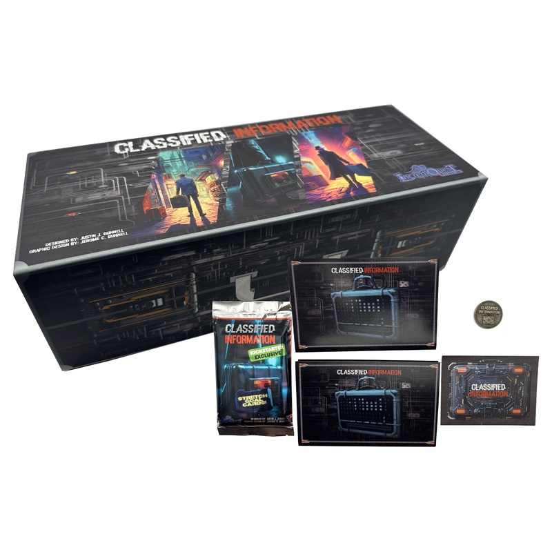 Classified Information Card Game (Deluxe Box) Kickstarter Stretch Goals