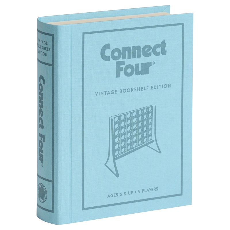 Connect Four: Vintage Bookshelf Edition
