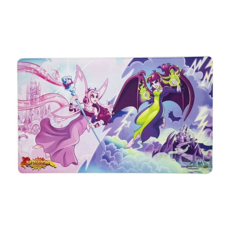 Neopets Battledome TCG: Faeries: Fyora vs Jhudora Playmat