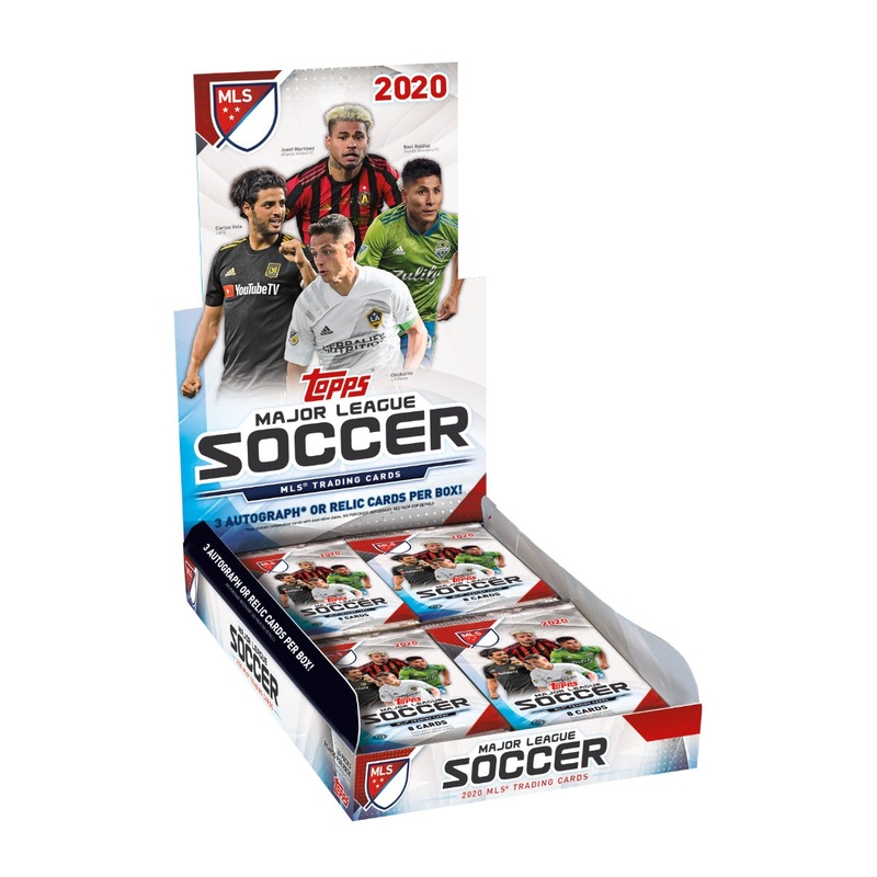 2020 Topps MLS Major League Soccer Hobby Box