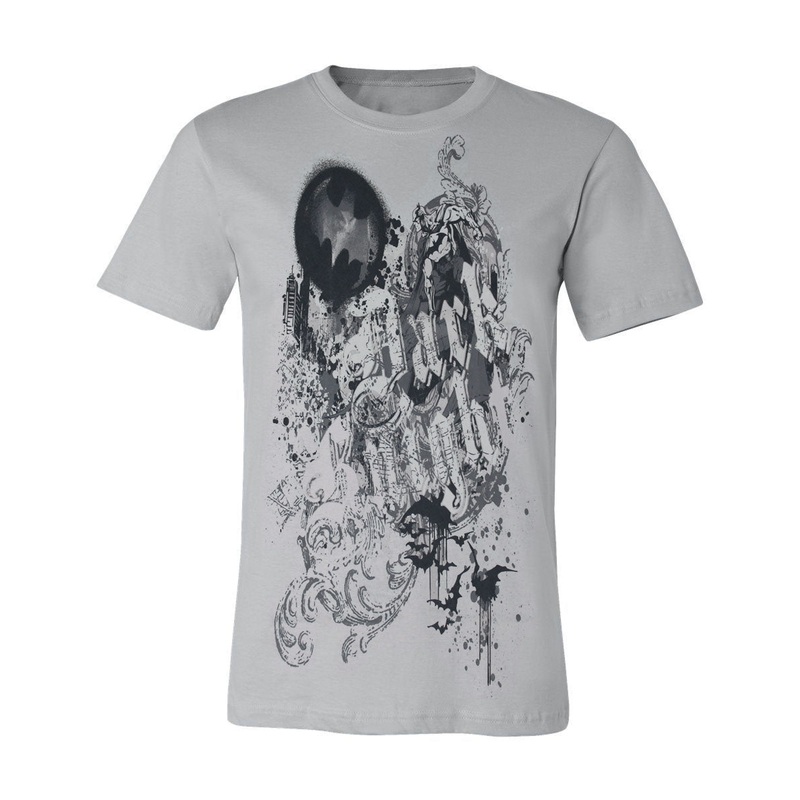 Batman Dark Knight Vintage Graffiti Men's Shirt