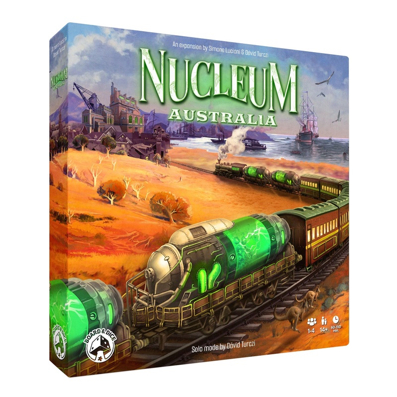 Nucleum: Australia Expansion | Euro-style Board Game