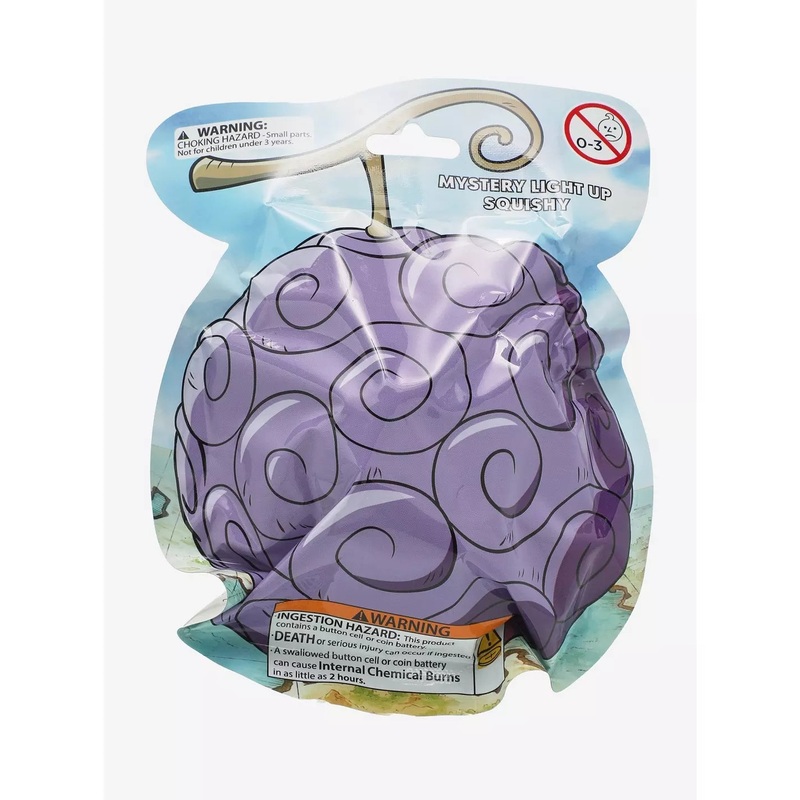 One Piece Devil Fruits Blind Bag Light-Up Squish Toy (RANDOM)
