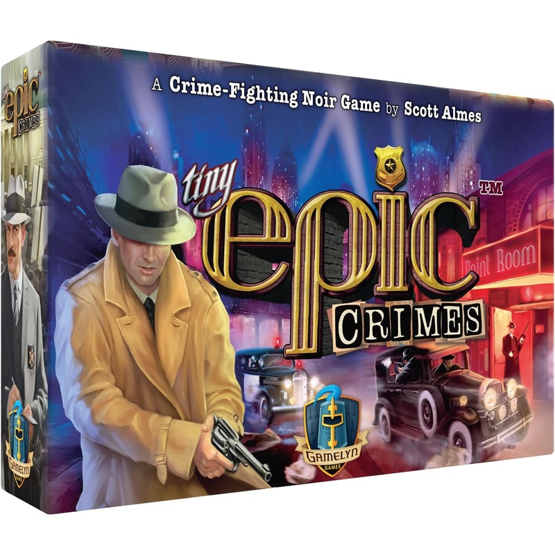 Tiny Epic Crimes | A Crime-Fighting Noir Game