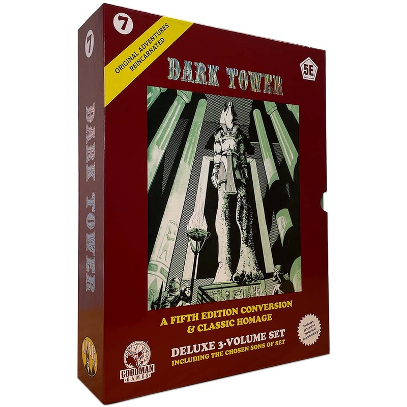 5E Original Adventures Reincarnated #7: Dark Tower (3-Volume Slipcased Set)