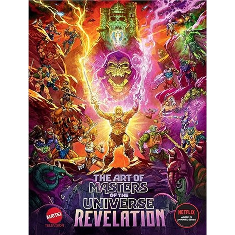 ART OF MASTERS OF THE UNIVERSE REVELATION