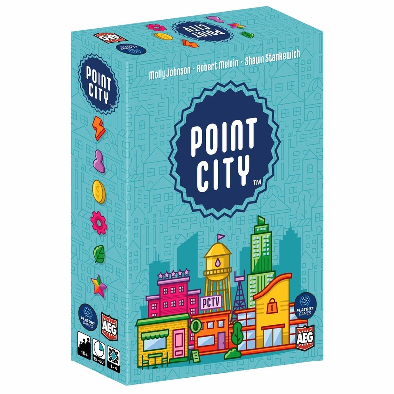 Point City Card Game | City Building, Drafting Collection Game