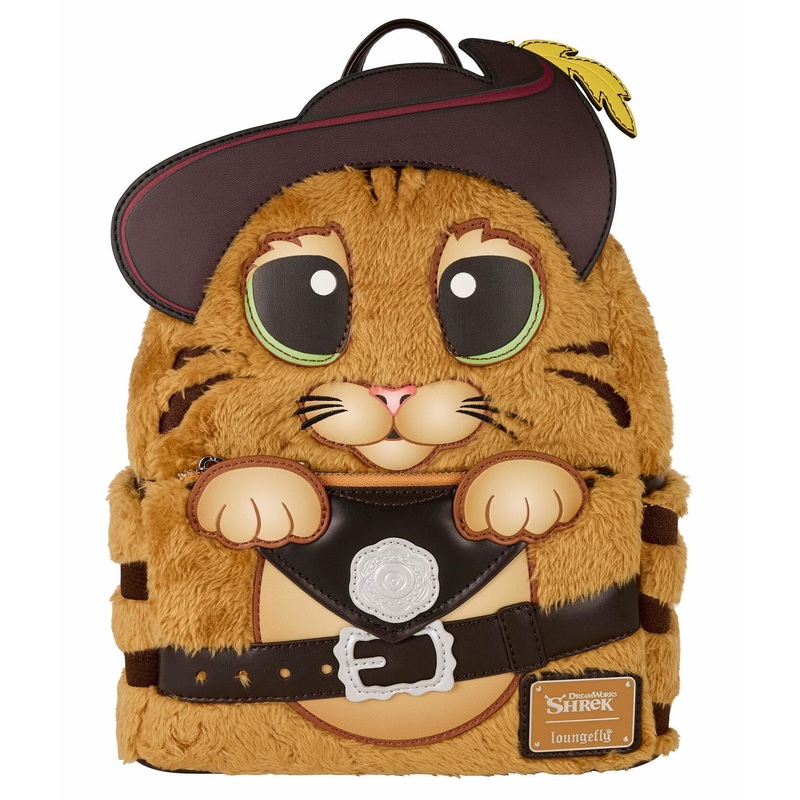 Shrek Puss in Boots Cosplay Mini Backpack