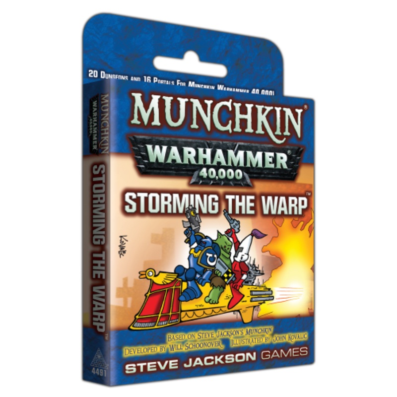 MUNCHKIN WARHAMMER 40,000 STORMING THE WARP