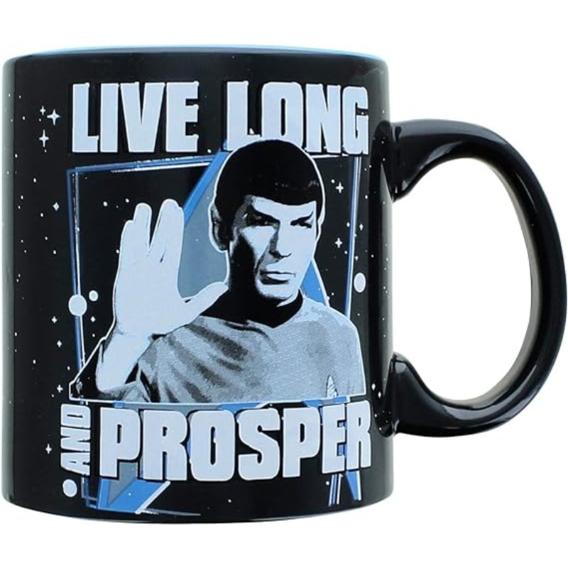 STAR TREK LIVE LONG & PROSPER JUMBO MUG