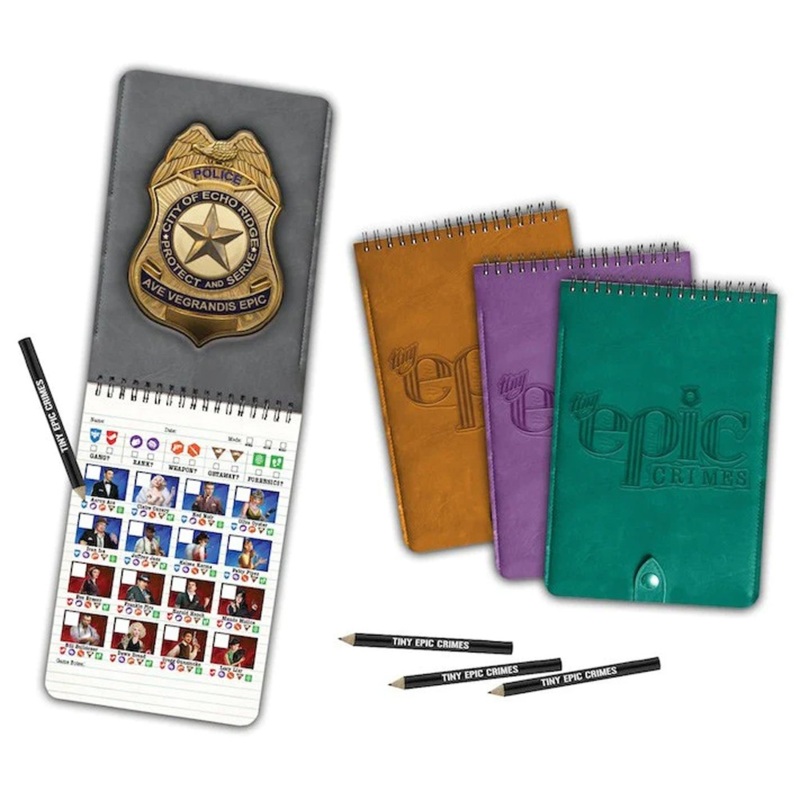 TINY EPIC CRIMES: DETECTIVE NOTEPADS (4)