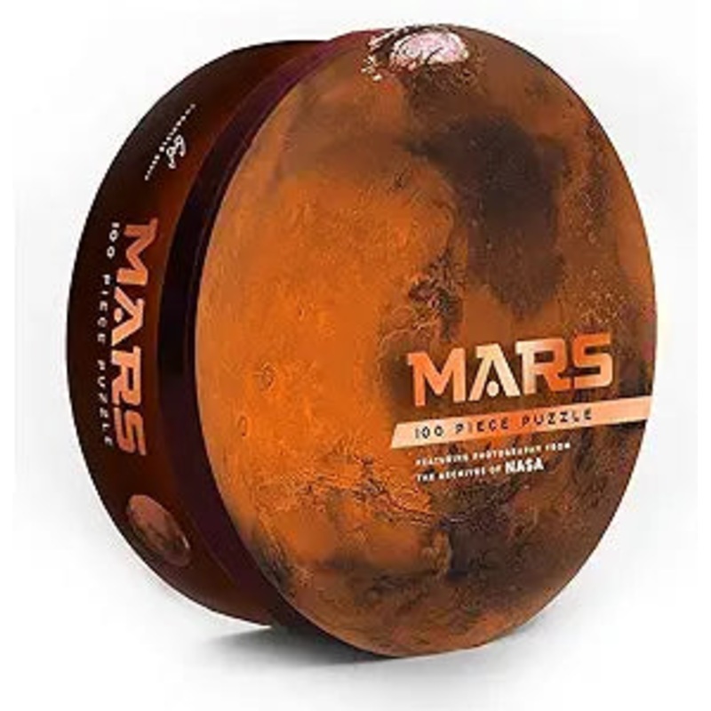 MARS ROUND JIGSAW PUZZLE 100 PIECES