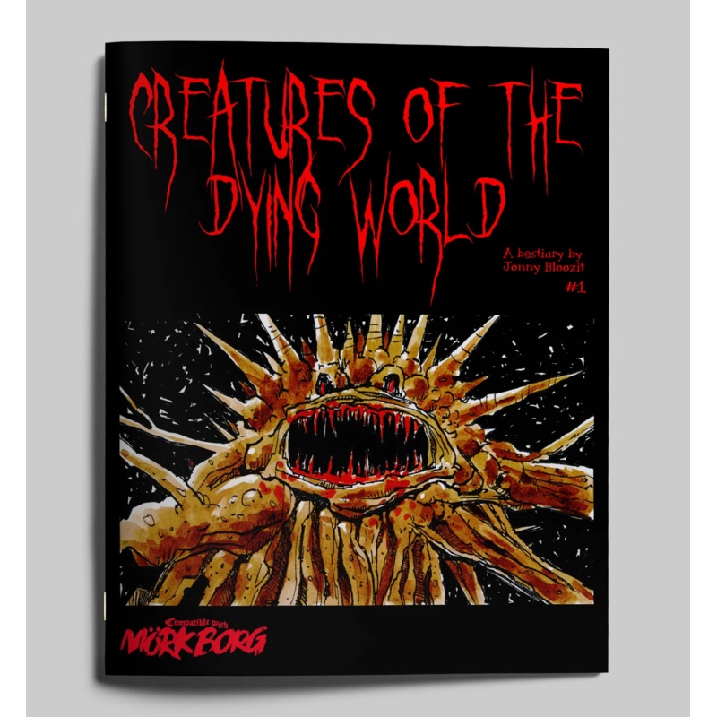 MORK BORG CREATURES OF THE DYING WORLD