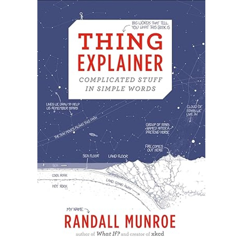 THING EXPLAINER: COMPLICATED STUFF IN SIMPLE WORDS BY RANDALL MONROE
