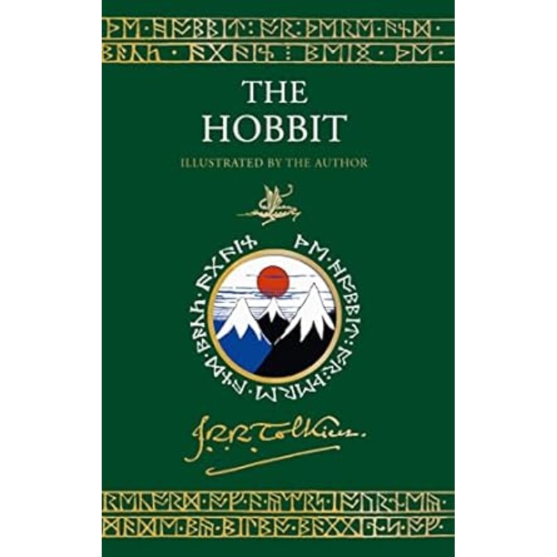 THE HOBBIT ILLUSTRATED BY THE AUTHOR JRR TOLKIEN