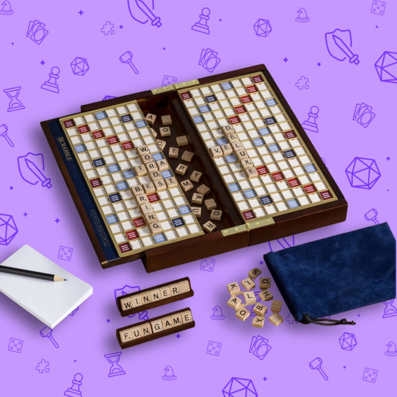 SCRABBLE DELUXE TRAVEL EDITION
