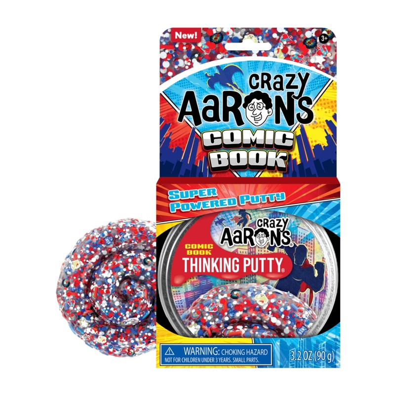 CRAZY AARON'S THINKING PUTTY COMIC BOOK