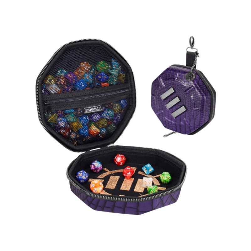ENHANCE DRAGON PURPLE DICE BOX