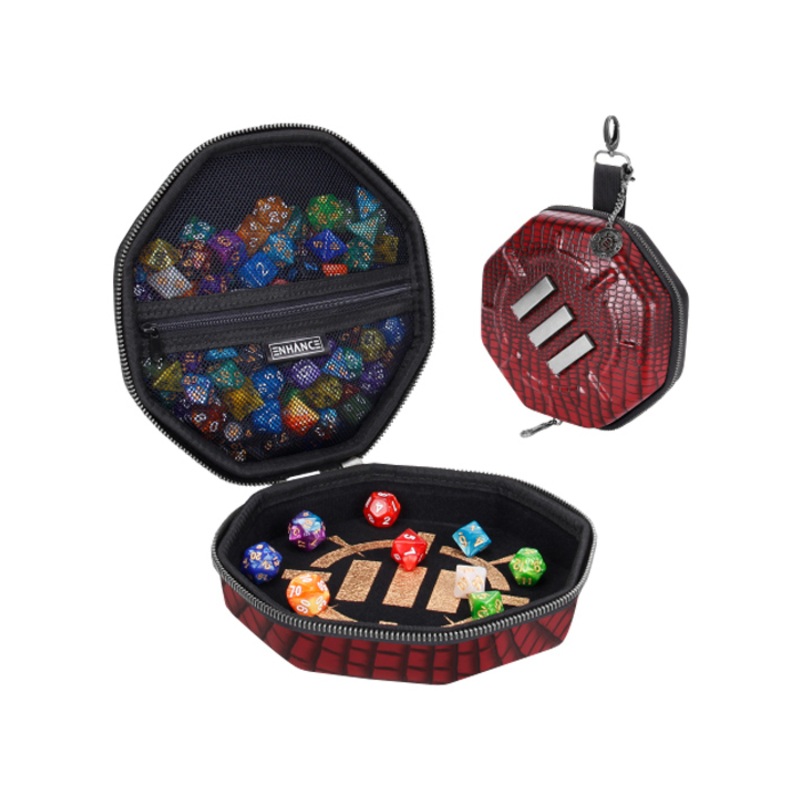 ENHANCE DRAGON RED DICE BOX