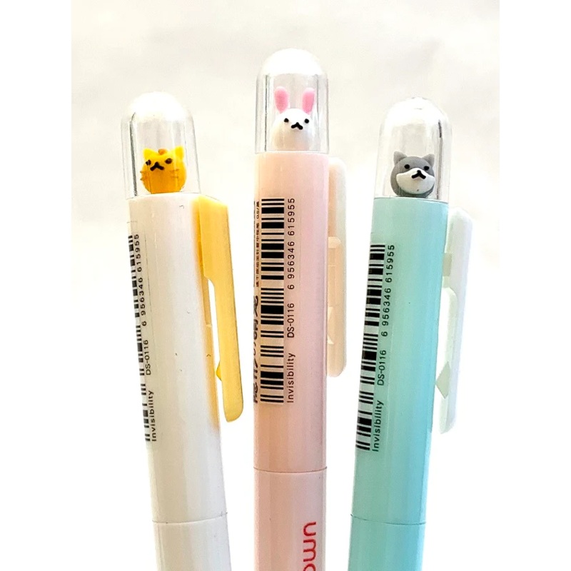 TINY ANIMAL PEEKABOO RETRACTABLE GEL PEN