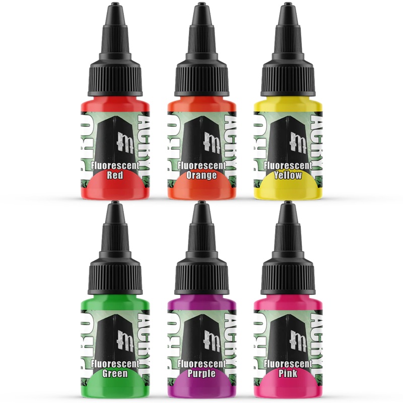 MONUMENT HOBBIES FLUORESCENT SET