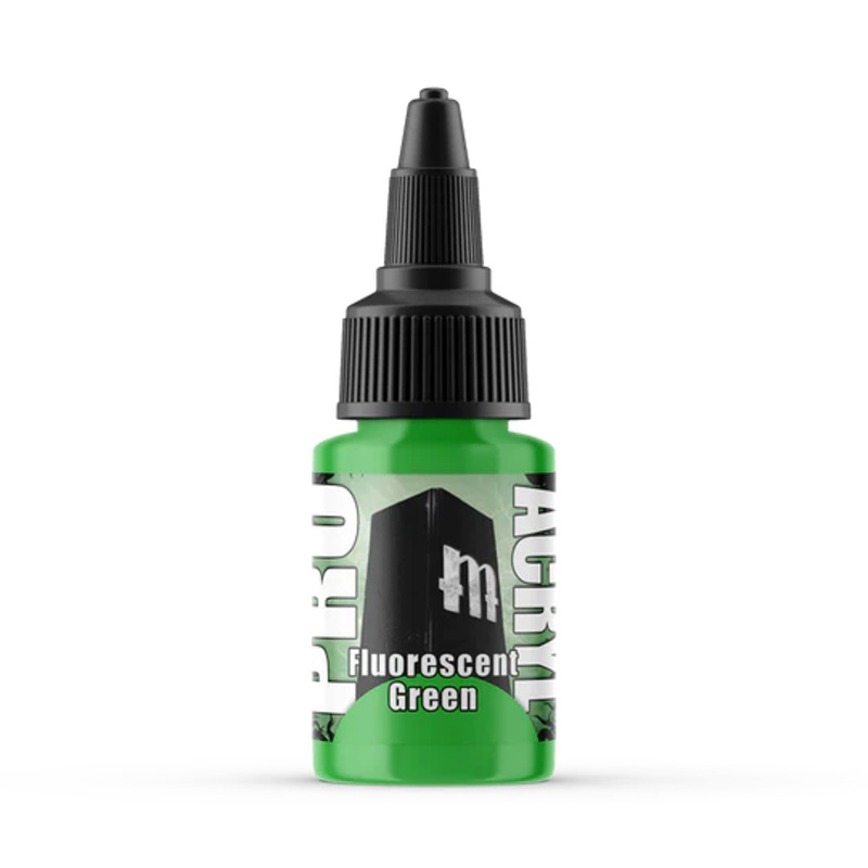 PRO ACRYL FLUORESCENT GREEN
