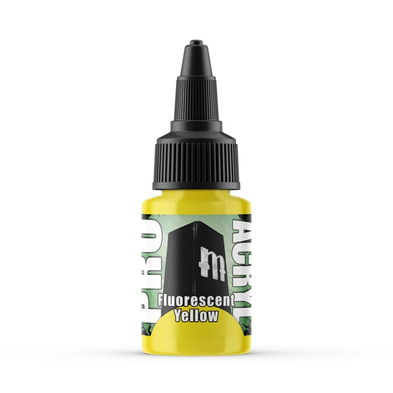 PRO ACRYL FLUORESCENT YELLOW