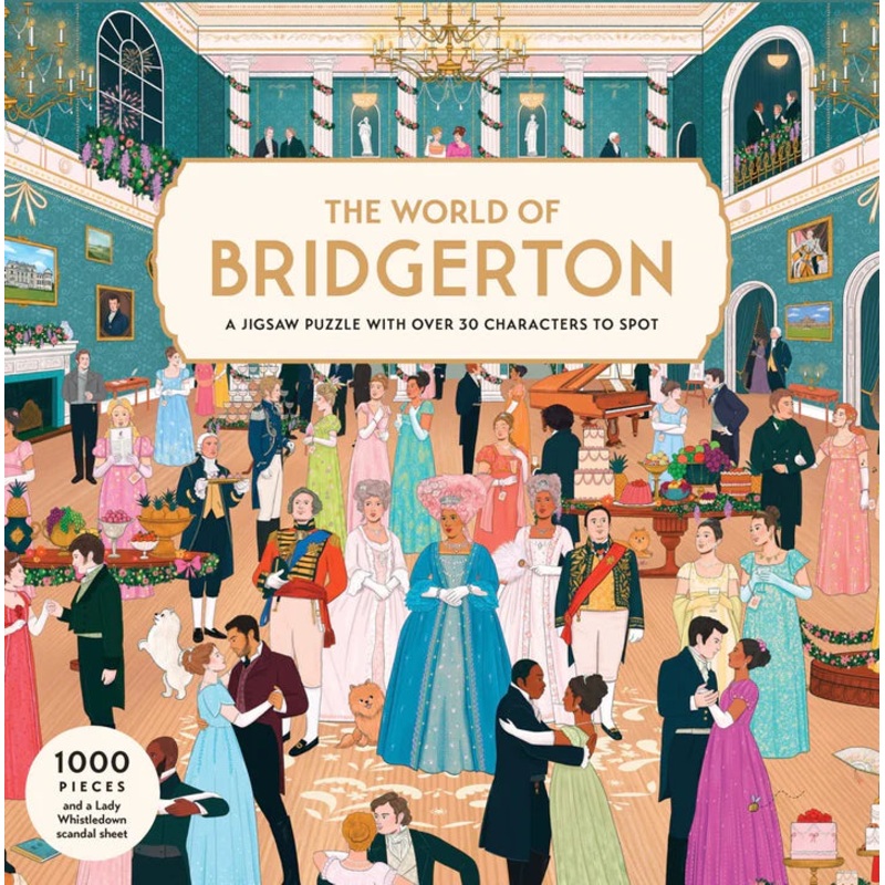 THE WORLD OF BRIDGERTON 1000 PC PUZZLE