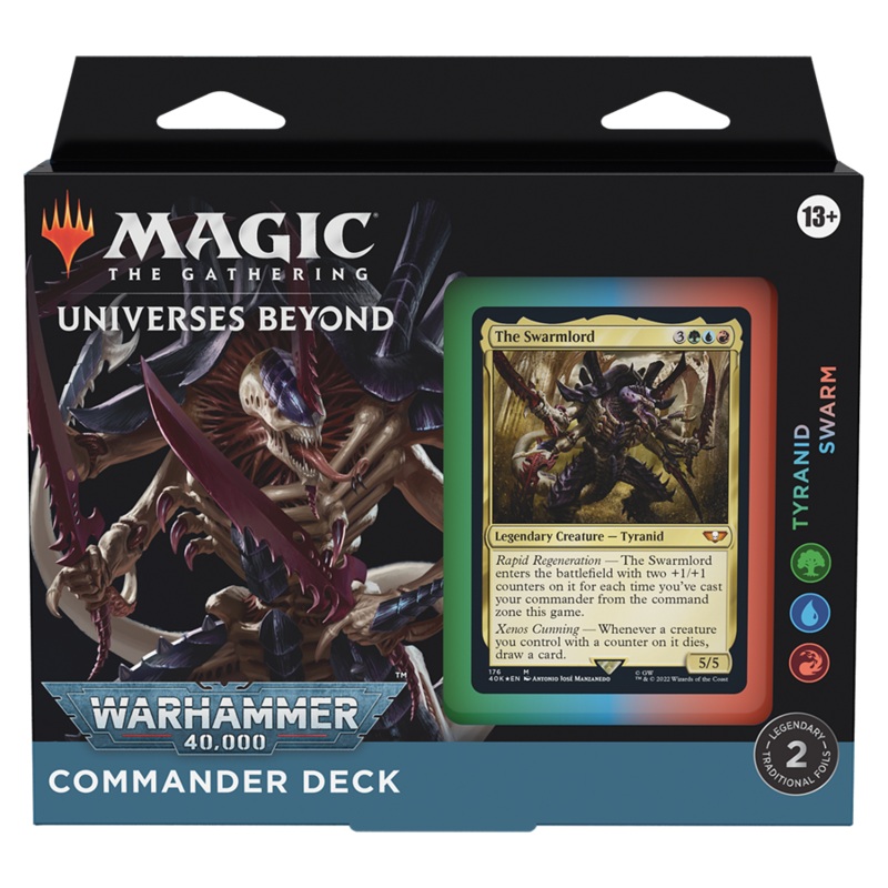 TYRANID SWARM WARHAMMER 40,000 COMMANDER DECK (MAGIC THE GATHERING)