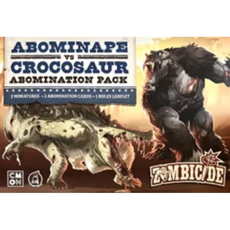 ZOMBICIDE UNDEAD OR ALIVE: ABOMINAPE VS CROCOSAUR