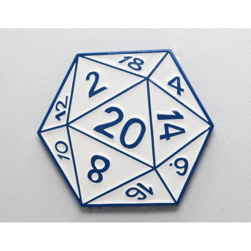 BLUE SHADOW D20 PIN