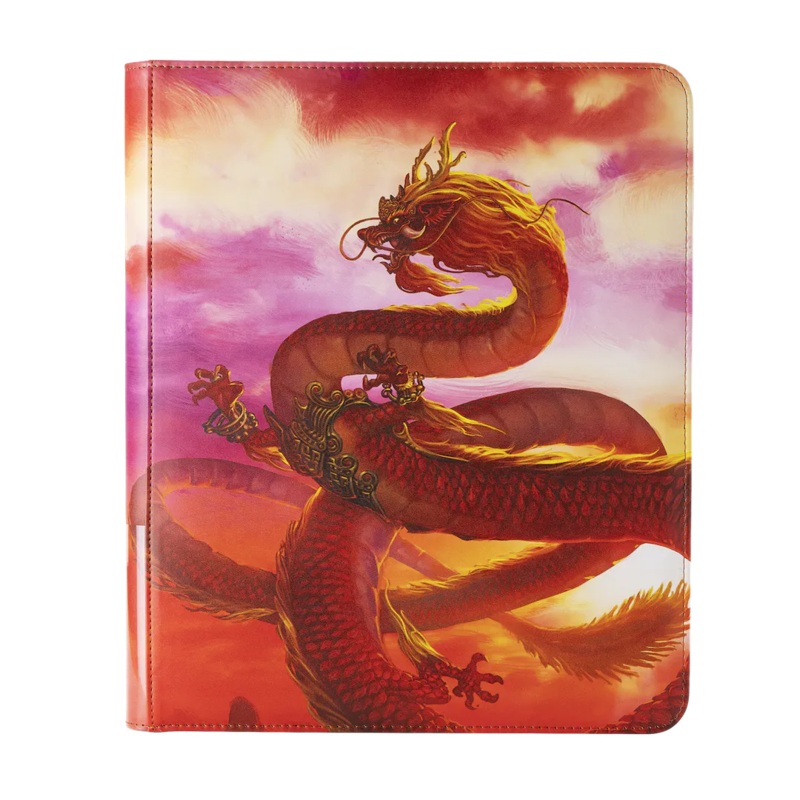 DRAGON SHIELD WOOD DRAGON 2024 ZIP BINDER