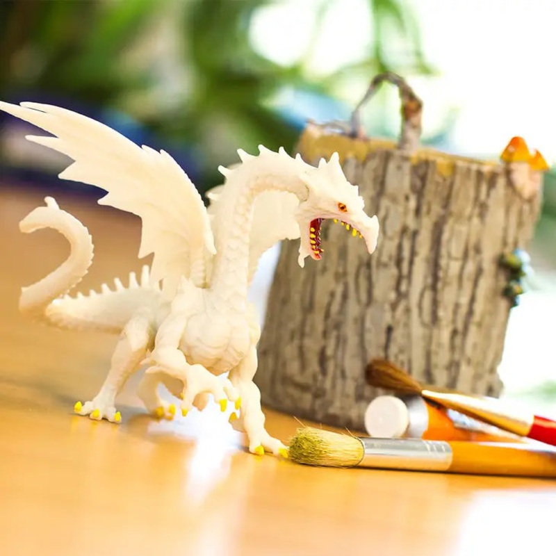 GLOW IN THE DARK SNOW DRAGON