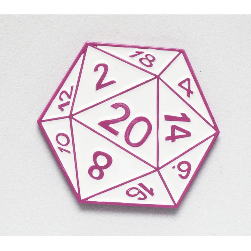 PINK SHADOW D20 PIN