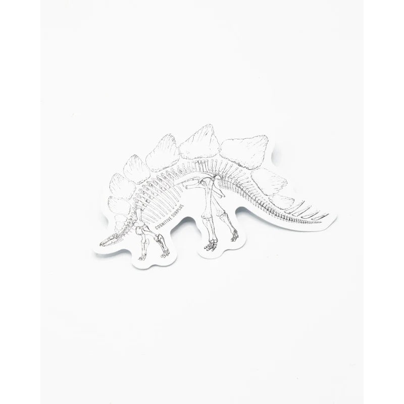 STEGOSAURUS SKELETON STICKER