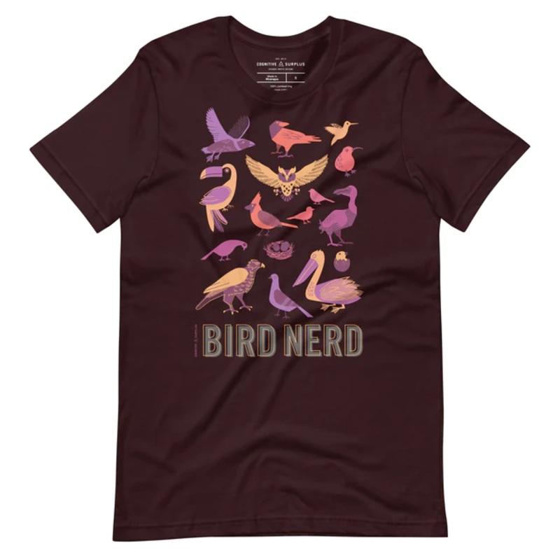 BIRD NERD TSHIRT